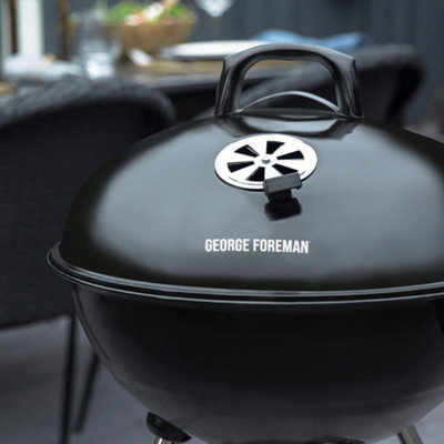 GEORGE Foreman Holzkohle-Kugelgrill – Perfekt Für Grillabende Im Garten