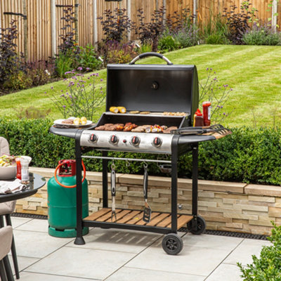 4 burner outlet bbq