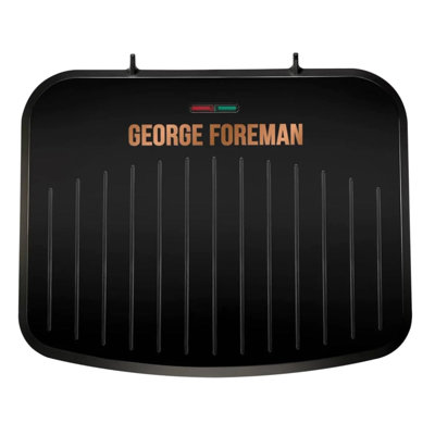 George Foreman Medium Fit Grill with Copper Plates 25811