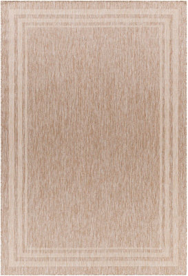 GEORGIA In- & Outdoor Cottage Jute-Look Brown Area Rug 160 x 213 cm