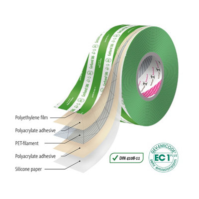 Gerband 586 Airtight Joining Tape 50mm x 25m