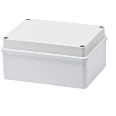 Gewiss GW44206 Grey Plastic Junction Box 150mm x 110mm x 70mm - Pack of 5