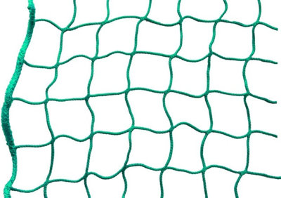 GeZu Impex Side Protection Net/Star Net/Scaffolding Canvas, 2 x 5 m, Green