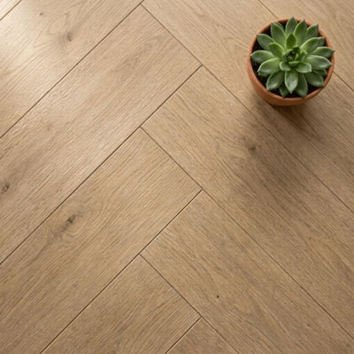 GF by AW Flooring Glue Down LVT-Devonshire Oak Parquet