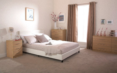 GFW 120cm Bed In A Box Small Double White