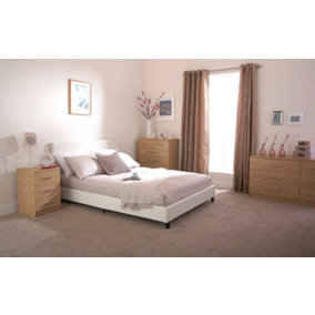 GFW 120cm Bed In A Box Small Double White