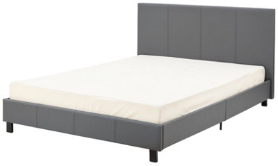 GFW 135cm Bed In A Box Double Grey