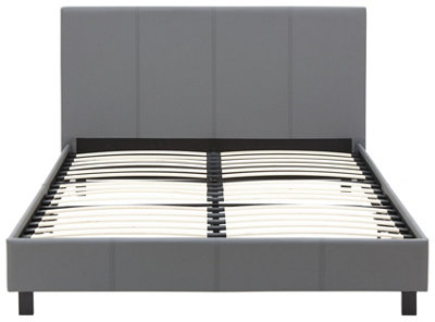 GFW 135cm Bed In A Box Double Grey