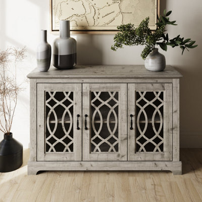 GFW Amelie 3 Door Sideboard Mexican Grey