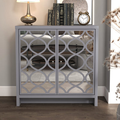 GFW Arianna 2 Door Sideboard Cool Grey