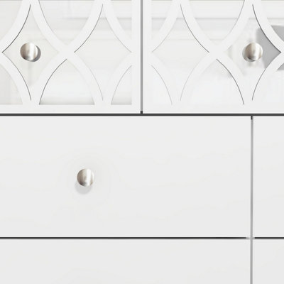 Arianna GFW Arianna 3+4 Drawer Chest White