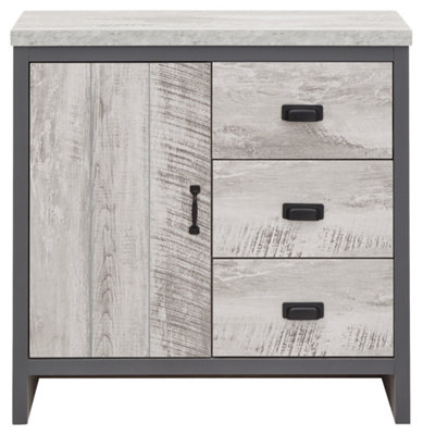 Boston grey store tv unit