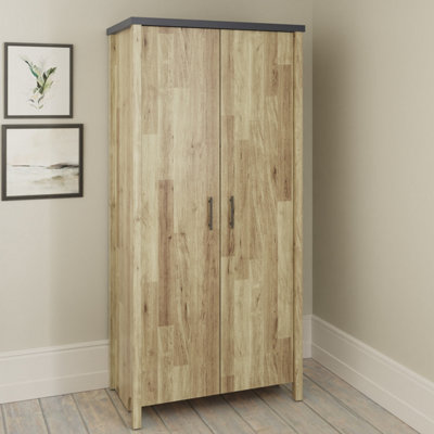 GFW Cascina 2 Door Wardrobe Oak