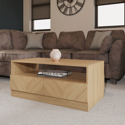 GFW Catania Coffee Table Euro Oak