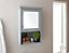 GFW Colonial Mirrored Cabinet Grey
