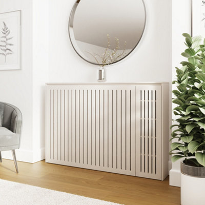 GFW Cooper Storage Radiator Cover Stone