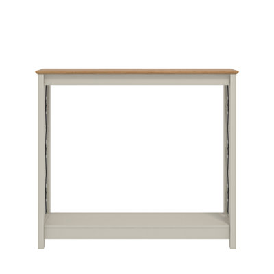GFW Exmouth Console Table Light Grey