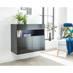 GFW Galicia Sideboard with LED Black