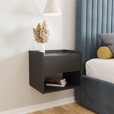 Wall deals side table