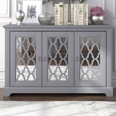 GFW Honiton 3 Door Sideboard Grey