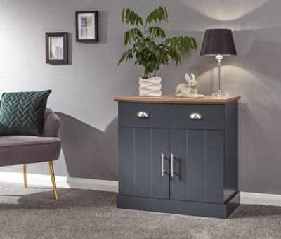 GFW Kendal Compact Sideboard Slate Blue