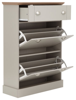 4d concepts deluxe triple shoe deals cabinet