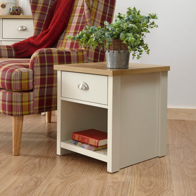 GFW Lancaster Lamp Table Cream