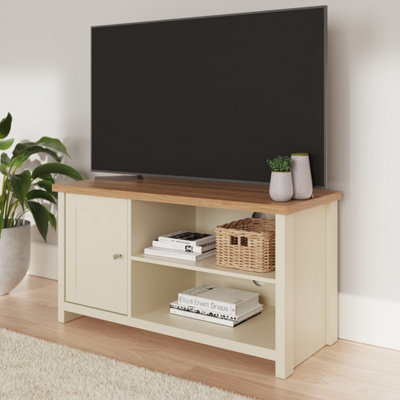 Cream tv unit store the range