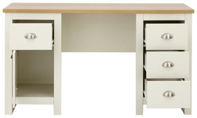GFW Lancaster Study Writing Desk Cream