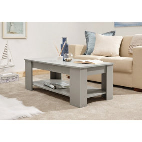 GFW Lift Up Top Coffee Table Grey