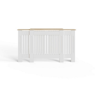 GFW Longslow Adjustable Radiator Cover White