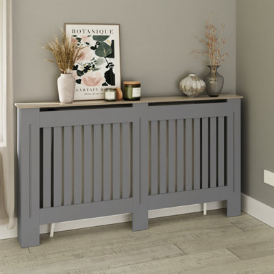 GFW Longslow Radiator Cover Large Grey