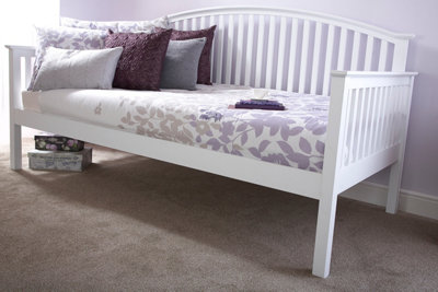 GFW Madrid Wooden Day Bed Single White