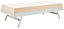GFW Madrid Wooden Trundle Bed Single White