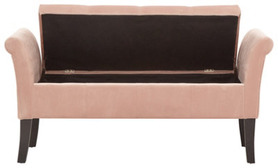 Blush pink deals window seat