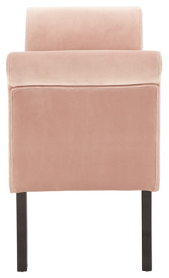 GFW Osborne Upholstered Window Seat Blush Pink