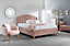 GFW Pettine 150cm End Lift Ottoman Bed King Size Blush Pink