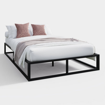 Gfw platform small double store bed frame