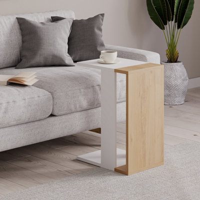 GFW Wem 'C' Shape Coffee Table Oak