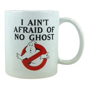 Ghostbusters I Aint Afraid Of No Ghost Mug White/Red/Black (One Size)