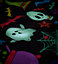 Ghouls and Ghosts Glow in the Dark Single Duvet Cover and Pillowcases Set