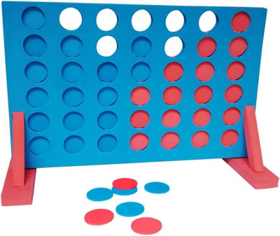 Giant 4 In A Row Garden Connect 4 Four Game Kids Outdoor Family Set