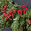Giant Berry Meadow All Season Front Door Wreath Home Decoration Wreath 60cm