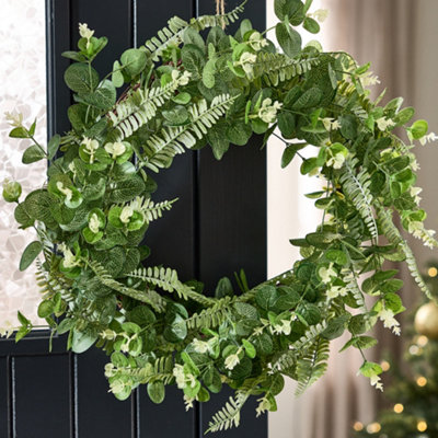 Giant Botanical Spring Summer Evergreen All Year Front Door Decoration ...