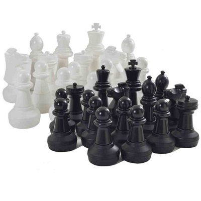 Giant Chess Pieces For Lawn Games - Weatherproof