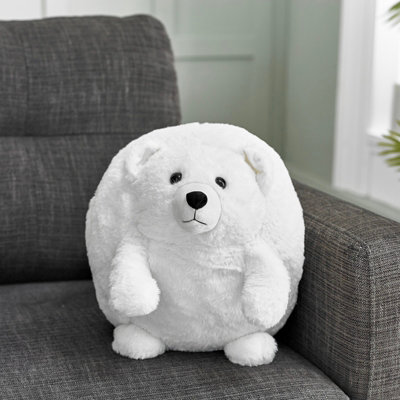 Giant Cozy Handwarmer Soft and Cuddly Polar Bear Plush
