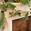 Giant Eucalyptus Spring Summer All Year Front Door Decoration Wreath 50cm with Garland 1.8m