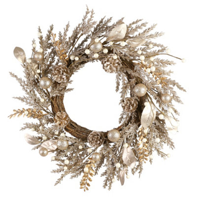 Giant Magical Forest Spring Summer All Year Front Door Decoration Wreath 55cm