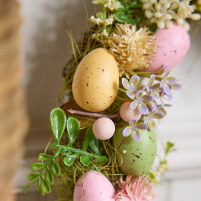 Giant Merry and Bright Eucalyptus and Berry All Season Front Door Wreath Home Decoration Wreath 60cm - 4