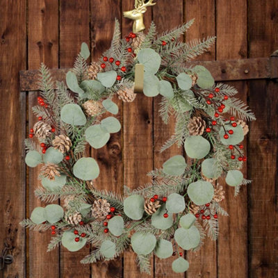 Giant Mountain Spruce Xmas Decoration Front Door Wreath Wreath Christmas Wreath 61cm